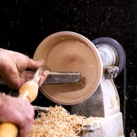 There's nothing like a lathe-turned bowl.