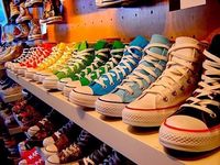 rainbow chucks :)