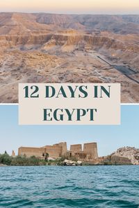 This 12 day Egypt itinerary includes a Nile River cruise and a trip to the stunning resort town of Hurghada. Experience the rich history, culture, and natural beauty of this incredible country all in one amazing trip. Read on for the ultimate Egypt itinerary 12 days guide!