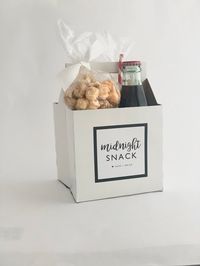 Hey, I found this really awesome Etsy listing at https://www.etsy.com/listing/836255460/set-of-10-midnight-snack-wedding-favor