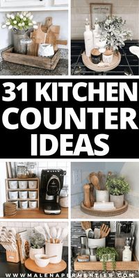 31 Kitchen Counter Ideas That Will Transform Your Space