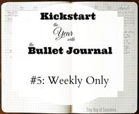 Discover weekly spread ideas to power-up your Bullet Journal. Figure out how it can work for you here: bit.ly/weeklyonly