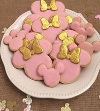 minnie mouse party ideas gold and pink