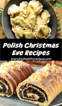 Polish Christmas Foods centre around traditional meat-free dishes cooked using specific ingredients including sauerkraut, wild mushrooms, fish and poppy seeds. These dishes are served on Christmas Eve, the most important day of Christmas Holidays in Poland. #polishchristmas #polishrecipes #polishfood #pierogi #polishholidayrecipes