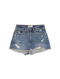 Abercrombie & Fitch Denim Shorts Size: 27 Bottoms - used. No Fabric Content | Abercrombie & Fitch Denim Shorts: Blue Bottoms - Size 27