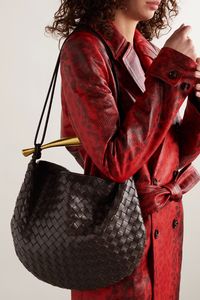 BOTTEGA VENETA Sardine medium intrecciato leather shoulder bag | NET-A-PORTER