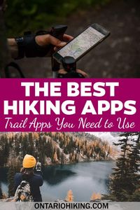 These are the best hiking apps to take along with you on the trails. Download these trekking apps on iPhone or Android. Some of them are free hiking apps, too! Hiking apps iPhone | Hiking apps Android | Hiking apps iOS | Hiking apps Google Play | Best hiking apps | Hiking trail apps | Apps for hiking