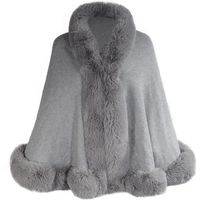 Product Details Fabric Type 100% Acrylic Care Instructions Machine Wash Origin Imported About This Item Material:Made Of Knitted Acrylic Fabric,With Faux Fur Trim Layers,Warm,Soft And Skin-Friendly.It Looks Very Elegant And Luxurious. Size:Length-65 Inches(165cm),Width-28 Inches(70cm),Reasonable Design Will Be Suitable For Most Ladies.