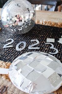 Easy Disco Ball Craft for Kids | New Year's Eve Activities for Kids - Project Whim