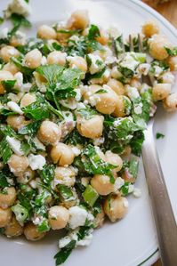 Chickpea, Feta and Parsley Salad