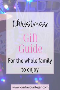 A Christmas gift guide for the whole family to enjoy, games that are suitable for all to share this Christmas #christmas #christmasgifts #giftguide #familygift