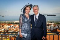 The King and Queen of Belgium Arrive in Lisbon, Portugal for State Visit — Royal Portraits Gallery