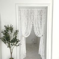 Welcome elegance into your home with our Doorway Lace Curtain. Only at Ever Lasting. Crafted with intricate details and a touch of romance, this curtain transforms your doorway into a portal of timeless charm. Shop now to adorn your doorway with the subtle allure of our Lace Curtain and experience the art of graceful transitions in style.