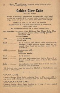 Page 30 - Golden Glow Cake Recipe - Click To View Larger