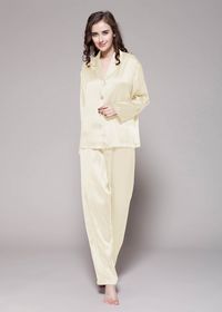 22 Momme Long Classic Silk Pajama Set