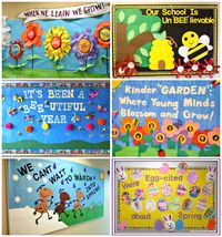 spring bulletin board ideas