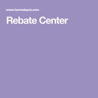 Rebate Center