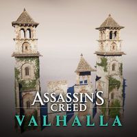 Assassin's Creed Valhalla - The Cathedrals of England (Modular Kit), Iana Pencheva on ArtStation at https://www.artstation.com/artwork/PogEbr