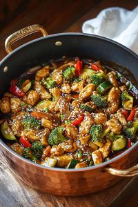 Garlic Chicken Stir Fry