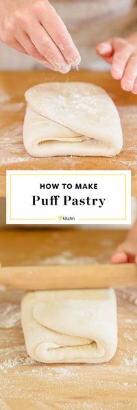 How to Make Homemade Puff Pastry From Scratch. This recipe is a BAKING ESSENTIAL. Everyone should know how to make this classic french pastry. It's good for ideas for so many desserts, and so much better than storebought.