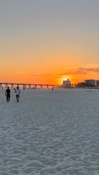 pensacola, beach, florida, sunset, summer, ocean, coastal, gulf, gulf of mexico, aesthetic, beachy, vsco