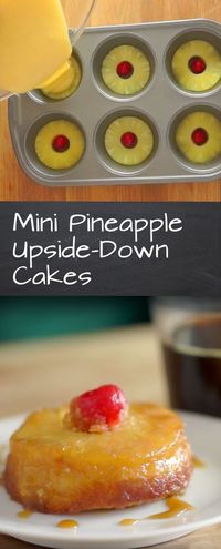 Pineapple Upside Down Cake - Great dessert for a crowd. This would be a fun dessert to make with my kids! #sharethesunshine