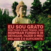 MANTRA DE HOJE: “Eu sou grato por tudo o que tenho, vou respirar fundo e ir devagar, fazer o meu melhor é o suficiente.” Namastê!  #bomdia #mantradehoje #pensamentopositivo #pazeequilibrio #despertar #plenitude