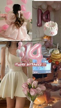 My 14th birthday wallpaper !!🎀🎀