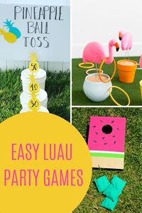 Easy Luau Party Games With Instructions - Fun Party Pop