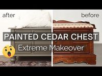 Do you have an old cedar chest that needs a little makeover!? Check out how we painted this cedar chest and still kept the cedar smell inside!