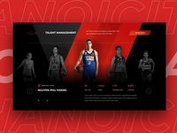 Athlete slider concept by Edward Luong ✈️