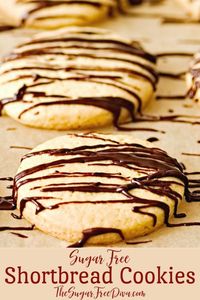 This is the recipe for how to make sugar free shortbread cookies. Just in time for holiday and Christmas cookie baking. Especially nice for diabetic diet followers or anyone not wanting all of that sugar in their dessert. Great gift idea too! #sugarfree #shortbread #cookies #lowcarb #baked #diy #homemade #chocolatecovered #yummy #Christmas #Holidays