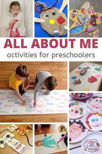 All About Me Activities for Preschoolers - How Wee Learn