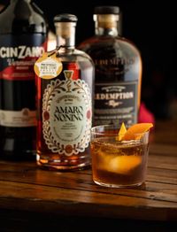 We've got an Amaro inspired Boulevardier cocktail that combines a Rye Whiskey, Amaro Nonino and Cinzano Vermouth featured on CTV's The Social.