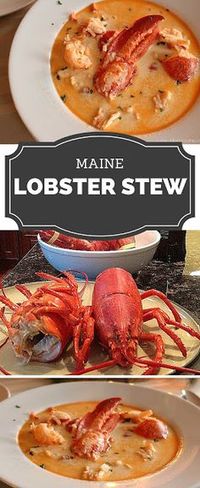 Mary Ellen's Cooking Creations: Maine Lobster Stew