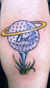 Golf Tattoo Design Images (Golf Ink Design Ideas)