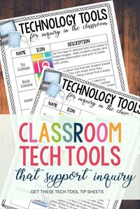 Classroom Tech Tools That Support Inquiry - Madly Learning