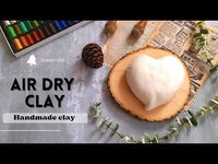 Best Homemade Air Dry Clay Recipe | Cold Porcelain Clay | DIY Homemade Clay - YouTube