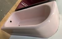 Std. 'Pembroke' Corner Tub, Violet 1928 (TUB-14) – Pasadena Architectural Salvage