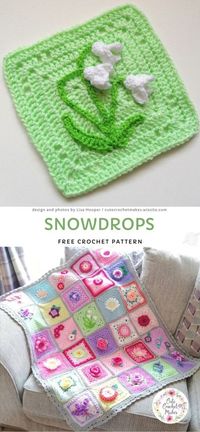 Ornamental Crochet Baby Blankets -