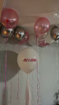 #cowgirl #cowboyparty #pinkballons #party #aesthetic #pink #themedparty