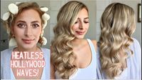 (1) hollywood waves heatless - YouTube