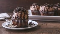 These easy-but-impressive cupcakes are soaked in fudge topping and finished off with Oreo™ cookie chocolate “dirt” mousse. Completely irresistible!