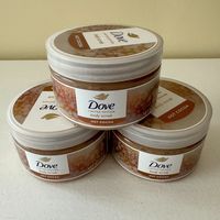 Dove Limited Edition Hot Cocoa Body Scrub Set Of 3 3.5 Oz Each / New