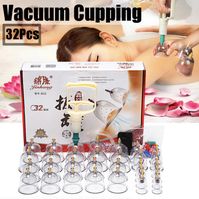 Discover the Power of Natural Health Therapy. Get the Premium 32-Piece Magnetic Massage Acupuncture Cupping Therapy Set, Thicken Vacuum Cups, at Wholesale Price at Onetify! Premium Quality 32-Piece Cupping Set, the perfect companion for your massage therapy needs. This set is designed to provide you with a comprehensive cupping experience, promoting natural healing and relaxation.Each cup in this set is crafted with precision using high-quality plastic, ensuring durability and longevity. The set