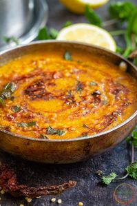 Instant Pot Moong Dal Tadka (Yellow Lentil Soup) | ThisThatMore