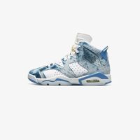 Jordan 6 Washed Denim GS DM9045-100 Release. Weitere Informationen zu dem Jordan 6 Denim findet ihr hier oder in der Dead Stock App.