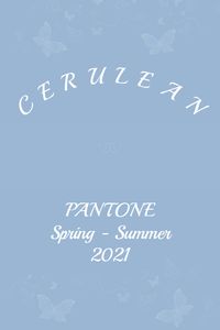 Pantone Cerulean #pantone #fashion #trends #color #ss2021 #