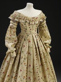 Day Dress.  1840.  Unknown Maker.