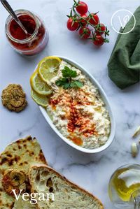 Eggplant BabaGanoush Spread is a Middle Eastern favorite that makes everyone happy and makes a great snack. Great to host parties, and it is naturally vegan. #babanaoush #dips #spreads